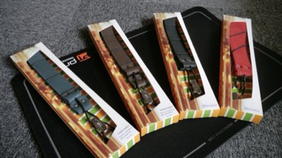 Bambu 手工真皮鋪棉薩克斯風背帶