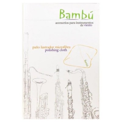 BAMBU 微纖維 樂器擦拭布 所有管樂通用 可水洗