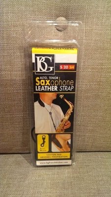 BG S20 SH 皮革 薩克斯風 中音 / 次中音 吊帶