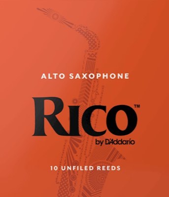 D'Addario Alto saxophone Reed 中音薩克斯風 橘盒竹片 10片裝