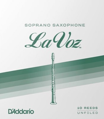 D'Addario LA VOZ SOPRANO SAX REED 薩克斯風 高音 爵士 竹片 10片裝