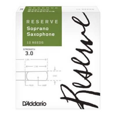 D'Addario RESERVE Soprano SAX REED 薩克斯風 高音竹片 10片裝