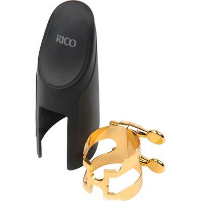 RICO Alto SAX 薩克斯風 中音 H型 束圈 鍍金束圈