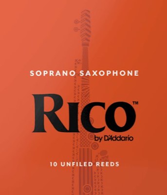 D'Addario SOPRANO SAX REED 橘盒竹片 10片裝 高音SAX