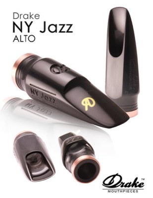 Drake New York 系列 Jazz Alto 中音膠木吹嘴