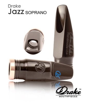 DRAKE Vintage Resin 系列 Jazz Soprano 高音薩克斯膠木吹嘴