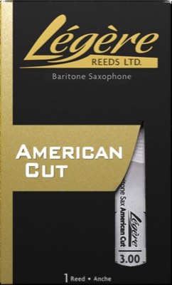Légère AMERICAN CUT Baritone Sax Reed 上低音 新款合成竹片