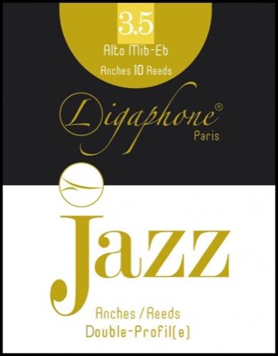 Ligaphone Jazz Double-Profile Alto Sax Reed 中音竹片10片裝