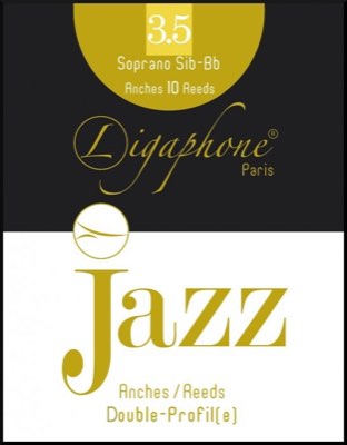 Ligaphone Jazz Double-Profile Sop. Sax Reed 高音竹片10片裝