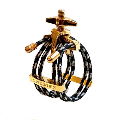 Silverstein QUATTRO Gold Soprano Ligature 高音鍍金束圈
