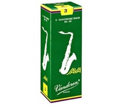 Vandoren Java Green Tenor Reeds 薩克斯風 次中音 Java 綠盒 竹片 5片裝