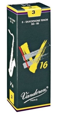Vandoren V16 Tenor Reeds 薩克斯風 次中音 V16 深綠盒 竹片 5片裝