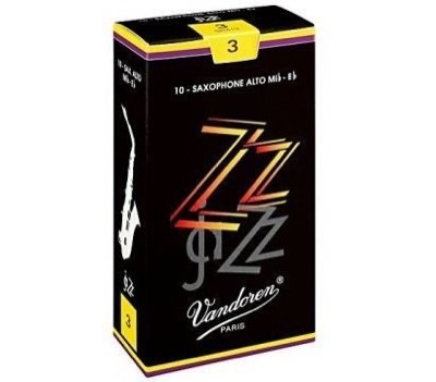Vandoren ZZ Alto Reeds 薩克斯風 中音 ZZ 黑盒 竹片 10片裝