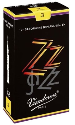 Vandoren ZZ Soprano Reeds 薩克斯風 高音竹片 10片裝