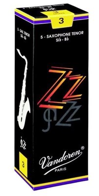 Vandoren ZZ Tenor Reeds 薩克斯風 次中音 ZZ 黑盒 竹片 5片裝
